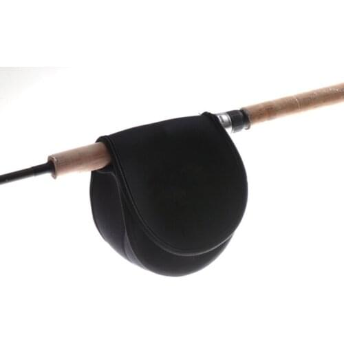 Portable mini lovely Fishing Bags Spinning Reel Pouch Baitcasting Fishing Reel Bag Protective Case Cover Holder Storage Bag