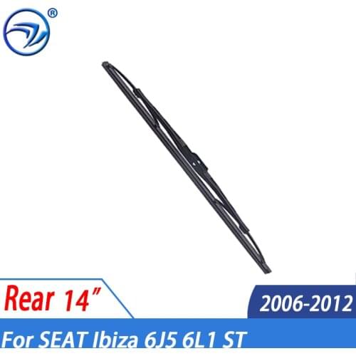 Wiper 14" Rear Wiper Blade For SEAT Ibiza 6J5 6L1 ST 2006 - 2012 2011 2010 2009 2008 2007 Windshield Windscreen Rear Window