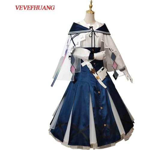 VEVEFHUANG Kосплей Game Arknights Hearo Ceylan Cosplay Costume Women Dress Halloween Carnival Party Xmas Princess Costumes