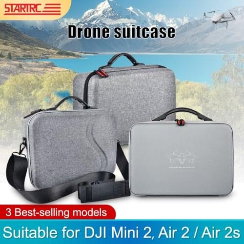 Mavic DJI Air 2 Storage Bag Trvael Bag Hand Bag Capacity Handbag For DJI Mini 2/Air 2S Drone Accessories Carrying Case
