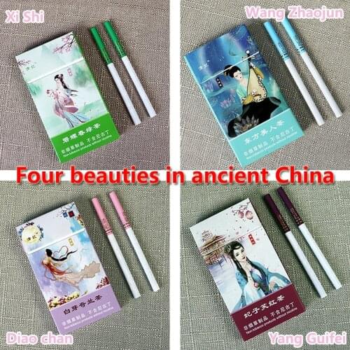 Four beauties in ancient China Cigarette Tea Herbal Cigarettes Men Healthy Cigarettes quit smoking Tobacco free Health products