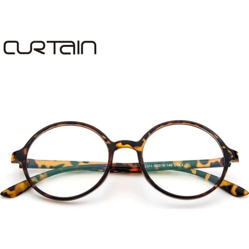 Curtain Round Eyeglass Frames