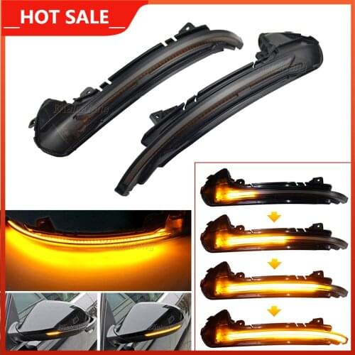 Dynamic Mirror Blinker for Audi A6 C7 C7.5 4G S6 LED Turn Signal 2013 2014 2015 2016 2017 2018 RS6 Sline tuning parts