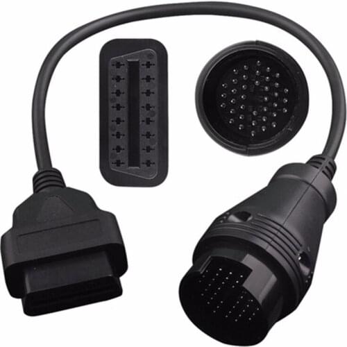 For Benz MB 38 Pin to 16 Pin OBD2 OBD II Diagnostic Adapter for Mercedes 38 Pin OBD 38Pin Connector