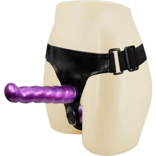 Double Dildo Strapon Realistic Ultra Elastic Harness Strap On Dildo Lesbian Strap-on Dildo Adult Sex Toys For Couples Women Gay