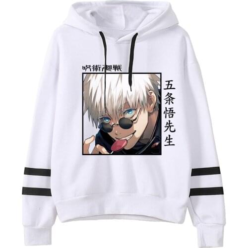 Jujutsu Kaisen Printed Hoodies Men Women Sweatshirt Harajuku Unisex Winter Female Hoodies
