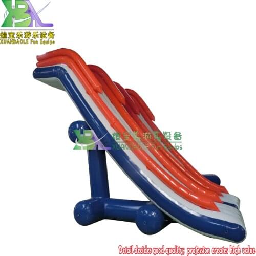 Inflatable Water Floating Slide For Yacht, Inflatable Boat For Water Games