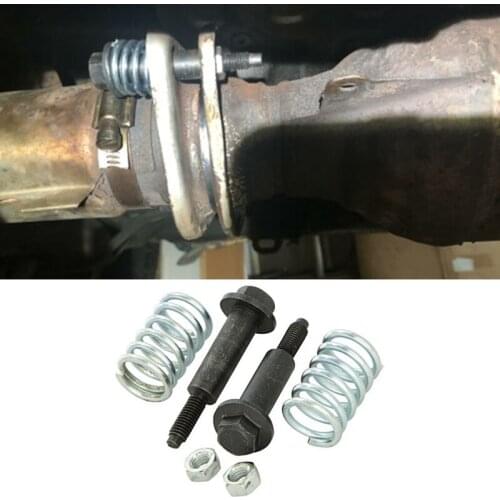 Universal Exhaust Bolts and Spring Stud Nut Kit 35129 Fix Repair Kit Muffler