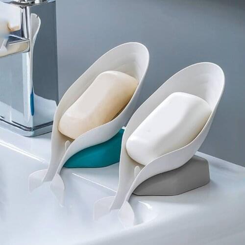 Whale Shape Soap Box Drain Soap Holder Dish Bathroom Shower Soap Holder Box Storage Plate Tray Bathroom Supplies Bathroom Gadget