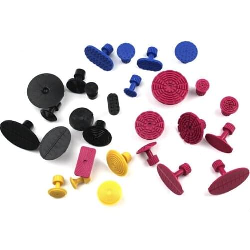 Glue Tabs Tools Kit For Car Paintless Dent Repair Tool Auto Suction Cups For Dent Lifter Puller Tabs for Reverse Hammer