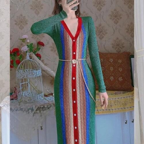 Модные вязаные платья NewBility China At AliExpress