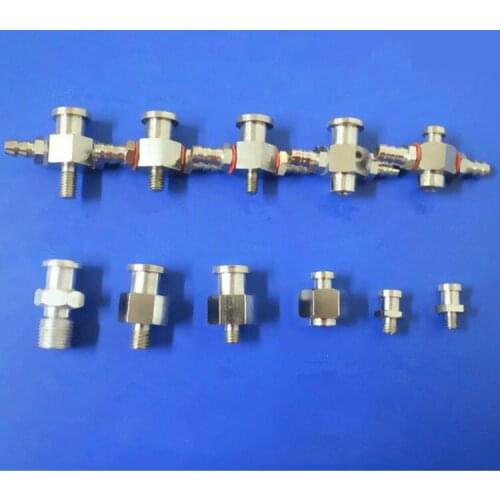 Wholesale and mechanical parts Day line big/small head with the cylinder conversion head M5 vacuum suction cups