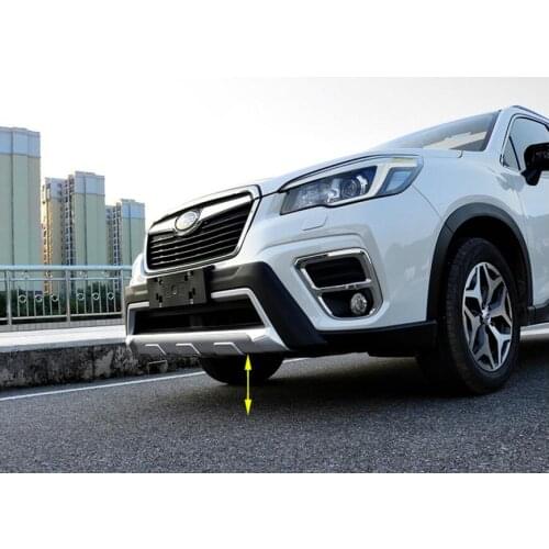 ABS Front + Rear Bumper Protector Guard Skid Plate Fit For 19 Subaru Forest 2019