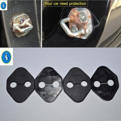 Yimaautotrims Inner Car Door Lock Protector Cover Buckle Decoration 4 Pcs For Honda Accord 2008 - 2021 / CITY Grace 2013 - 2018