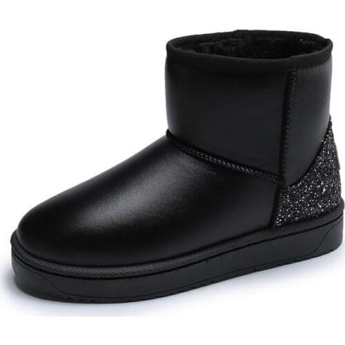 Women Ankle Boots 2020 Winter Lady Outdoor Leather Casual Shoes Girl Platform Boot Female Warm Comfortable Botas Mujer Footwear