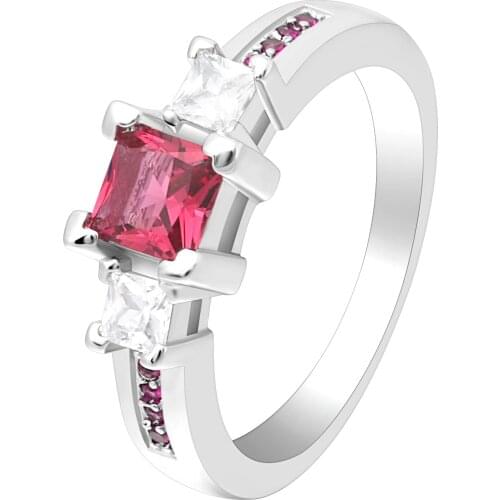 DIWENFU Solid 925 Sterling Silver Rings for Women Stacking Band Engagement Wedding Part Gift Classic Romantic Fine Jewelry