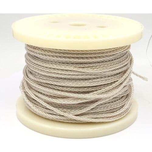 1M 16 Cores Silver 6N OCC Wire For Hifi Headphone Earphone Headset Speaker DIY Upgrade Headphone cable