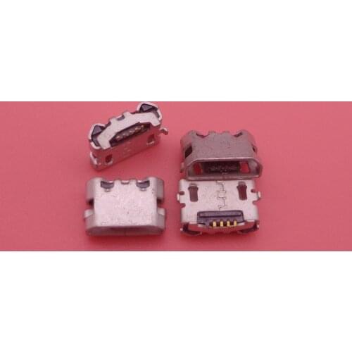 20pcs/lot short pin Power Joystick Connector Port Power Charger Socket for PS4 Wireless Controller Mini USB Charge port