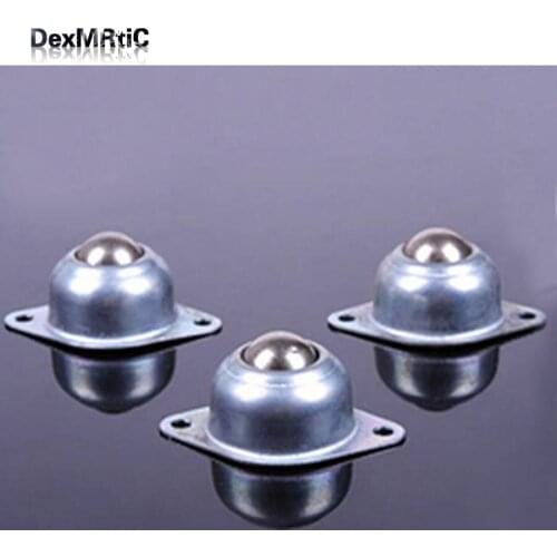 5pcs Caster Steel Ball Round Car Steering Universal Wheel Robots Model-making Patrol robot steering wheel