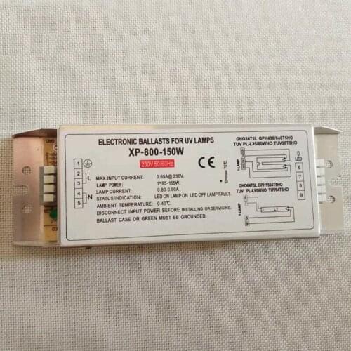AC230V 150W UV germicidal lamp electronic ballast photolysis waste gas treatment special rectifier XP-800-150W