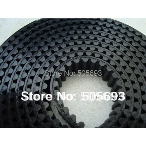 Free shipping S2M open timing belt cnc 6mm width 10m length