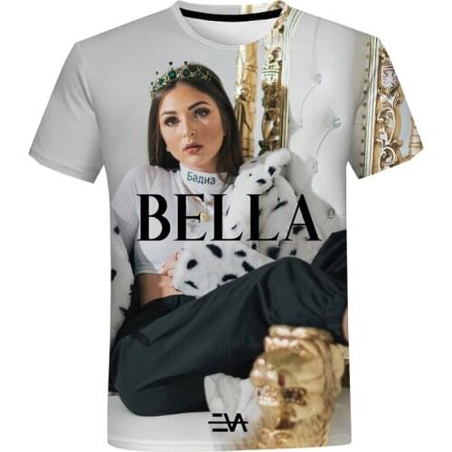 Eva Queen T Shirt Unisex Harajuku Streetwear Oversized T Shirt Men Women Fashion Casual Short Sleeve Eva Queen 3D Print T-shirt