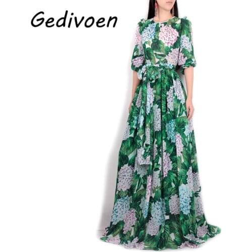 Праздничные летние платья Gedivoen China At AliExpress