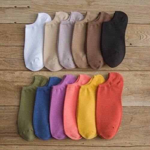 Summer Korean Socks candy colored Socks Ankle Socks For women and girls short socks Cycling Running Fishing Skateboard Socks