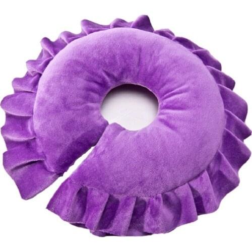 Flower Shape Facial Massage Sleeping Pillow for Beauty Salon Massage Beauty Spa Bed with Hole