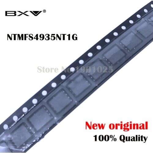 10pcs NTMFS4935NT1G NTMFS4935N 4935N QFN-8 NTMFS4935 new original