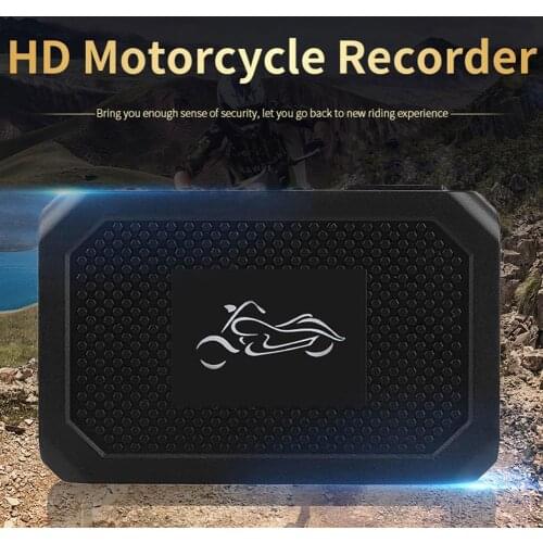 Motorcycle Front And Rear Waterproof Dual Video Driving Recorder Locomotive Night Vision Driving Recorder Motorcycle DVR