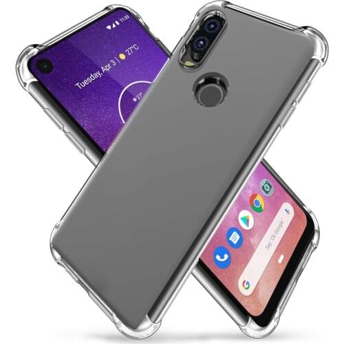 Crystal TPU Case For Motorola MOTO One Vision Soft Anti Drop Transparent Crystal Cover For MOTO One Vision Shockproof Slim Case