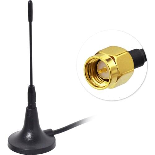 Superbat 2dBi 890-960/1850-1990MHZ GSM/UTMS/GPRS/CDMA/PCMCIA Cards Antenna GSM Signal Booster Aerial SMA Plug 3M Magnetic Base