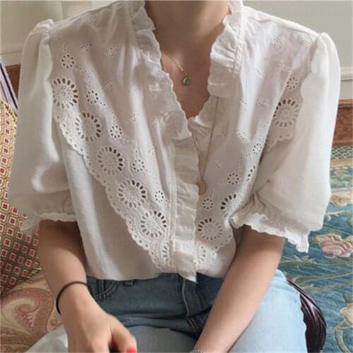 ZXQJ Polka Dot Blouses