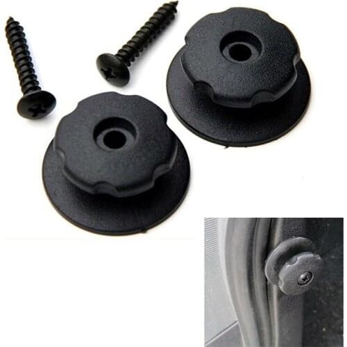 2 Pcs Hardware Hook Mounting Point Set For Car Rear Cargo Trunk Storage Organizer