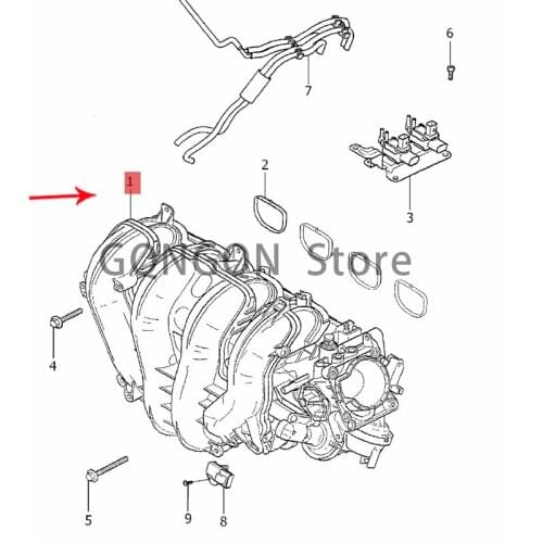 CAR inlet pipe 2004-2012vol vov70 v50 s80 s40 c30 intake pipe automobile intake manifold manifold engine intake pipe