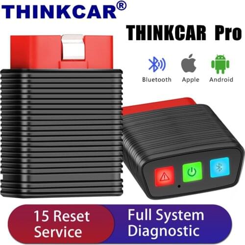 ThinkCar Pro Full System Diagnostic ABS SRS TPMS EPB AFS Oil 15 Reset Services OBD2 Scanner PK AP200 / Thinkdiag Mini