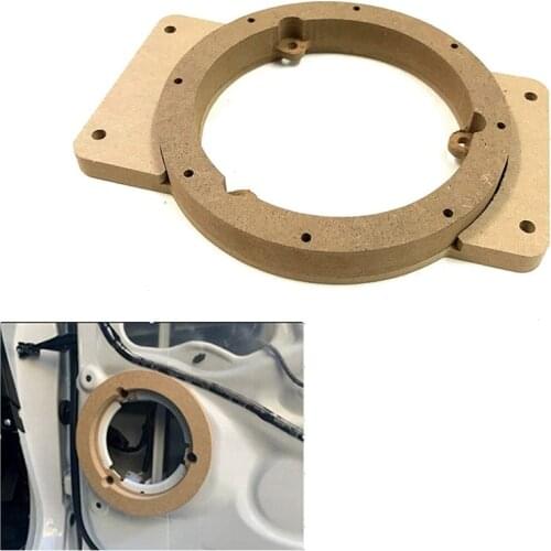 Car Speaker Spacer Wooden Speaker Mounts for Suzuki Jimny JB64 JB74 2018-2020 Car Audio Horn Refit Rings Mat Mount