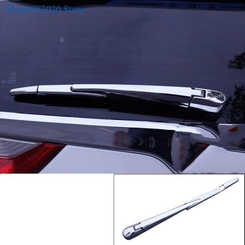 Car Styling ABS Car Rear Windshield Wiper Blade Sequins For Honda CRV CR-V 2017 2018 External Decoration Sequins