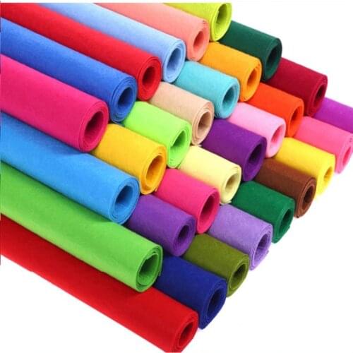 1* 850*1000 Mm Felt Fabric DIY Craft Christmas Felt Flowers Garand Home Decor Toys Sewing Storage Handmade Wool Felt Doll Decor