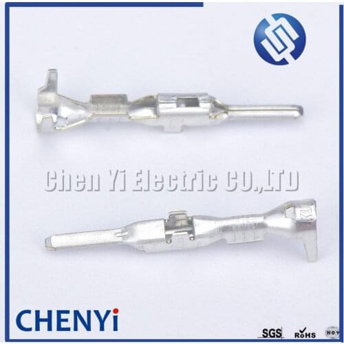 50 pcs male automotive brass crimping wire terminal KUM cable connector contact pins DJ623A-2.2A for Hyundai Kia Connector