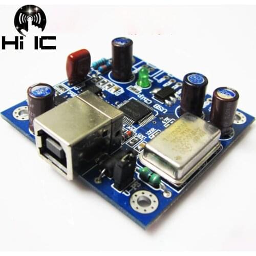 MIni USB Decoder Board SA9027/SA9023/TE7022 Fever Audio DAC Sound Card Decoding Module DIY USB to Coaxial/I2S Output Board