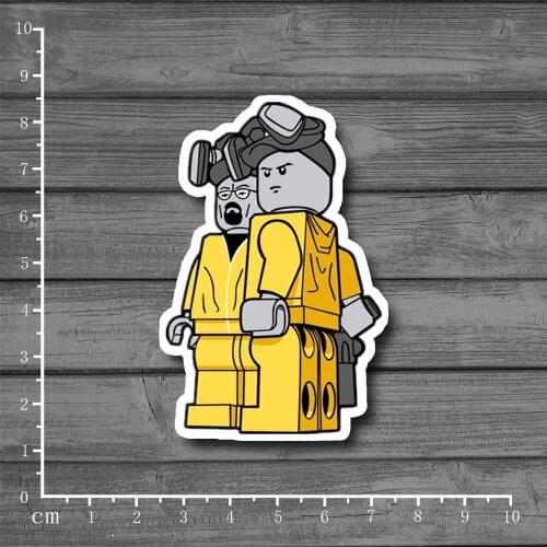 Breaking Bad Cute Cartoon Laptop Notebook Stickers Home Decor Wall Car Stlying Skateboard Sticker Kids Toys[Single]