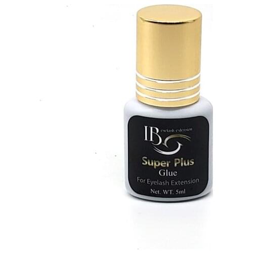 Wholesale 50 Pcs 1 Second IB Ibeauty Super Plus Glue Eyelash Extensions Black Glue Gold Head 5ml Fast Dry From Original Korea