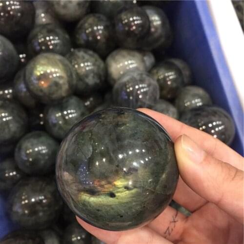 Wholesale Rock Healing Labradorite Stone Ball Polished Quartz Sphere