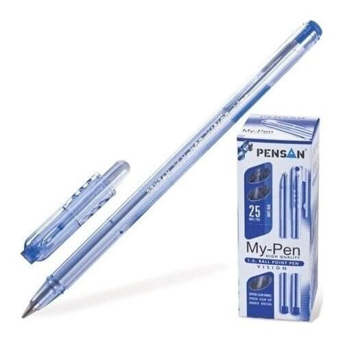 Original PENSAN BALL MY-PEN 1.0 BLUE 2210 25 Lİ
