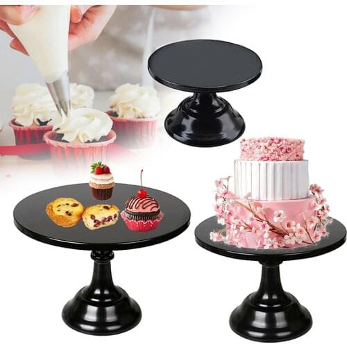 1Pc Nordic Iron Cake Display Stand Desktop Dessert Fruit Storage Tray Home Party Wedding Decoration