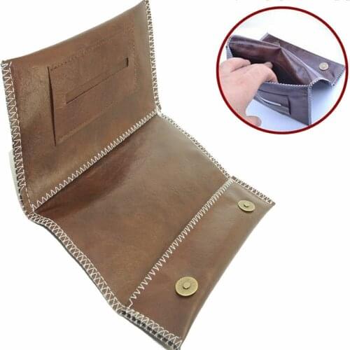 Cigarette Tobacco Pouch Leather Bag Case Holder Wallet Filter Rolling Paper Gift