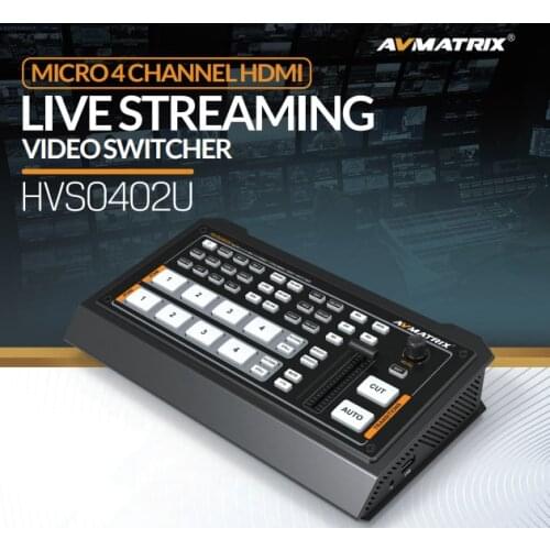 AVmatrix HVS0402U video switcher mixer