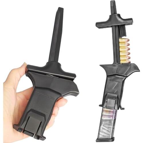 Tactical Magazine Speed Loader Universal Fast Loader for Handgun 9mm .40 Pistol Magazine Bullet Outdoor Air Gun Accessories